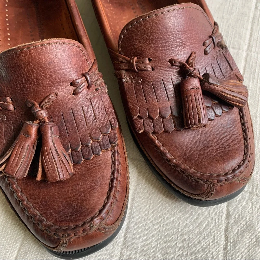 Johnston & Murphy Passport Leather Tassel Loafers‎ Size 9